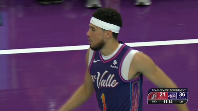 学会阅读防守 布克精准喂饼瞬间打穿防守