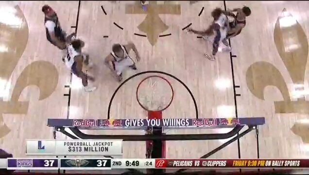 NBA常规赛：国王vs鹈鹕英文原声全场回放