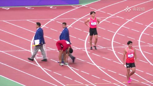 杭州亚运会-巅峰竞速_杭州亚运会田径男子4x100米接力决赛_【集锦】田径男子4x100米接力田径男团一骑绝尘成功夺金_高清