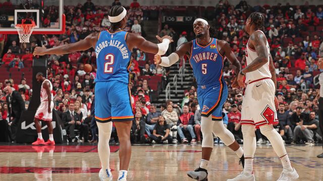 雷霆124-104公牛 亚历山大31分客场率队挑翻公牛