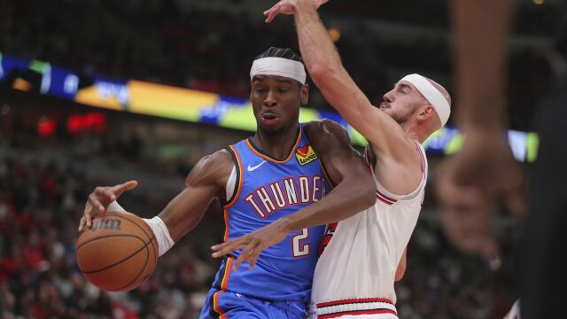 亚历山大vs公牛集锦 全场拿下31+5+10完美表现率队取胜