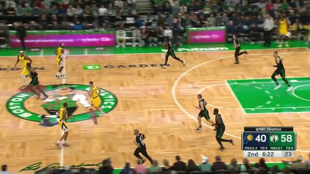 步行者104-155凯尔特人 塔图姆狂轰30+12率队7人上双大胜