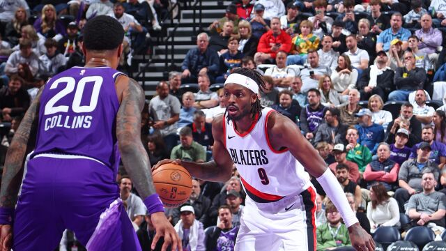 格兰特vs爵士集锦 全场26+2里突外投难挽颓势