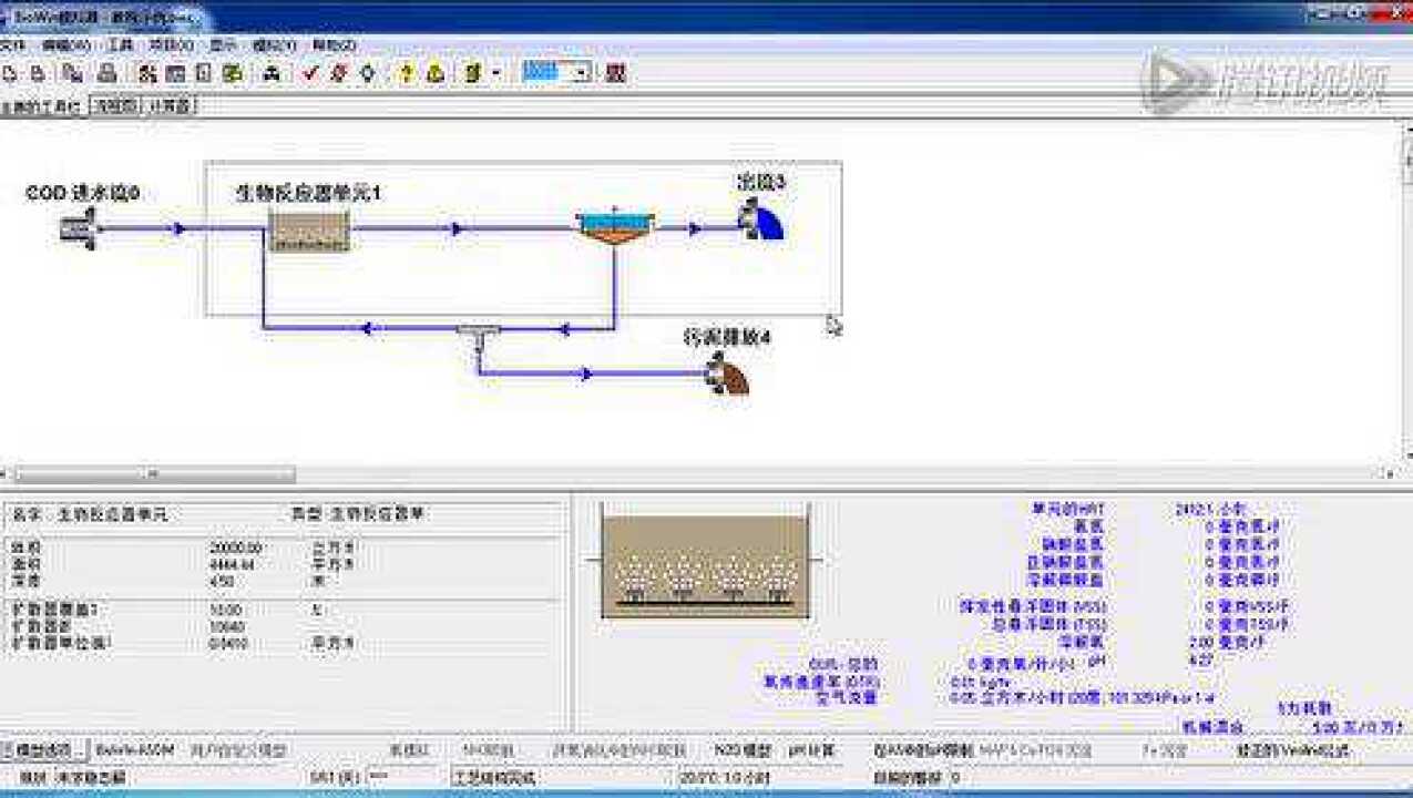 BioWin模拟界面-工艺流程绘制的基本技巧_高清1080P在线观看平台_腾讯视频