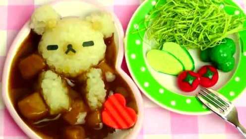 小熊咖喱饭-日本食玩-万代迷你厨房 060