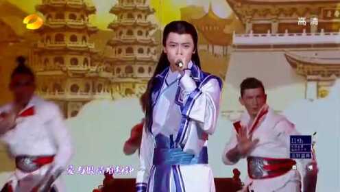 第十一届中国金鹰电视艺术节 歌曲《刀剑如梦》付辛博 圈9 洛天依 161015