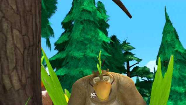 熊出没之春日对对碰04注意禽流感亲子动漫