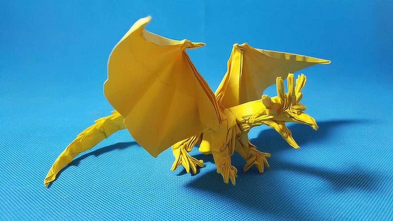 折纸王子教你折纸神谷哲史的古代龙5315图解6468步