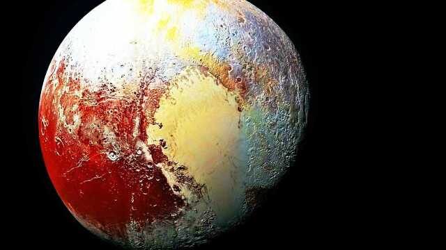 冥王星背面发现了神秘的洞口难道是外星人基地