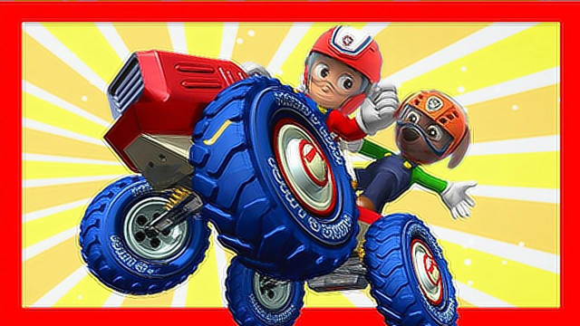 汪汪队立大功拆奇趣蛋超级沙滩车