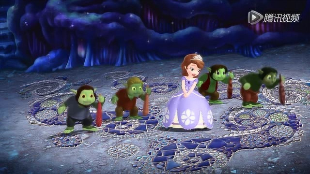苏菲亚小公主: 苏菲亚独自前往绿怪人的洞穴_腾讯视频