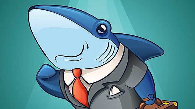 鲨鱼哥与美人鱼心爱的宠物喜剧动画动漫卡通短片