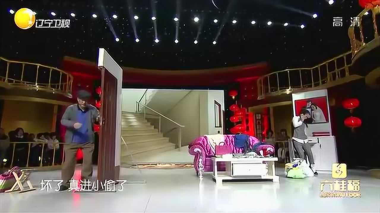 搞笑小品《门里门外》邻居家进小偷?_腾讯视频