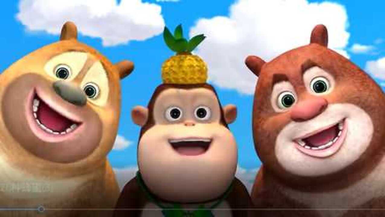 熊熊乐园吉吉种的豆子发芽了小朋友们可高兴了