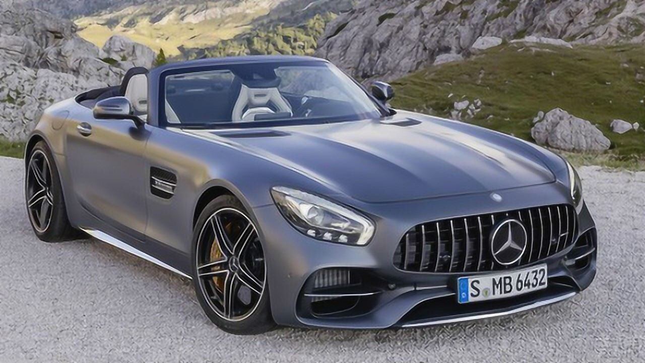 奔驰amg最骚气的超跑,看见gtc那红色的敞篷,就知道这就是梦想啊