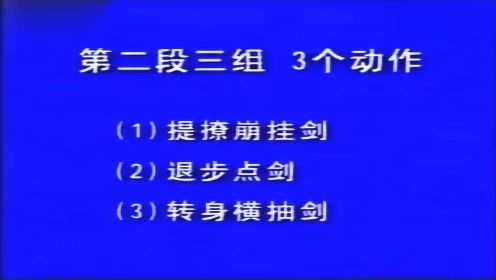 于承惠双手剑教学片