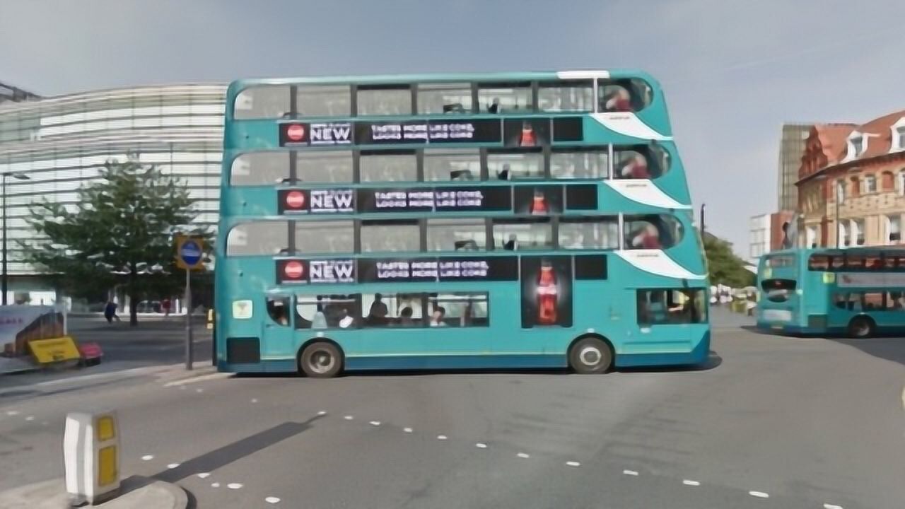 世界上10款最巨型的公共汽车真庞大