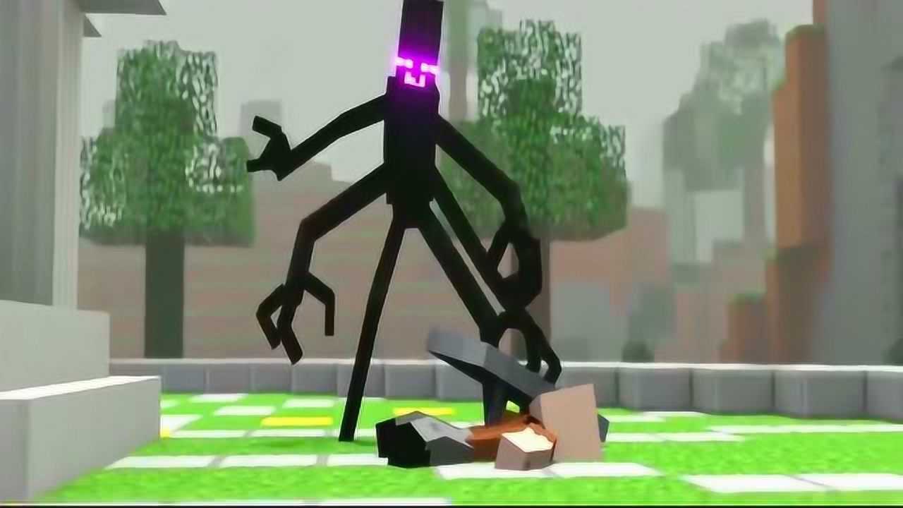 我的世界:怪物们变异后把notch和him都杀死了_腾讯视频