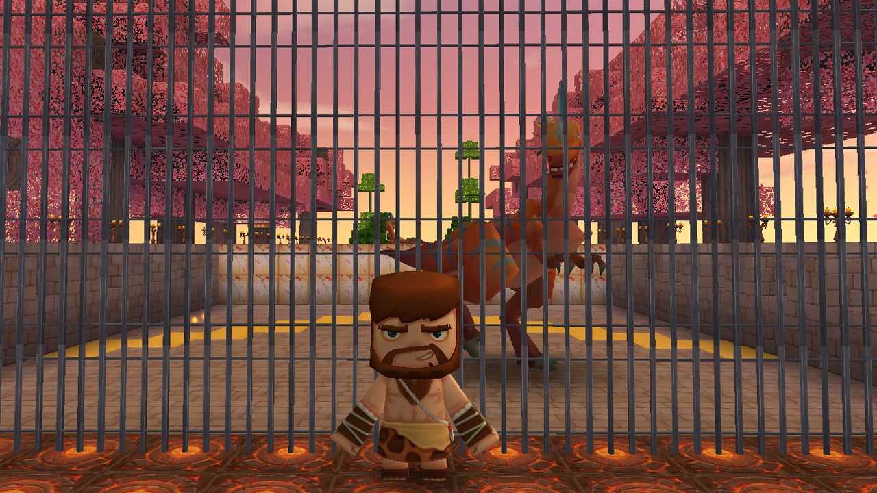 迷你世界神庙逃亡 大恐龙有钻石装备_腾讯视频