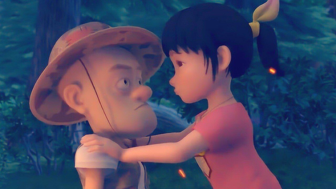 熊出没之探险日记光头强不去找老虎赵琳又哄又劝撒娇时好可爱