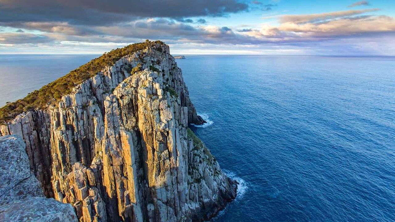 世界的尽头,澳大利亚塔斯马尼亚岛南部风景