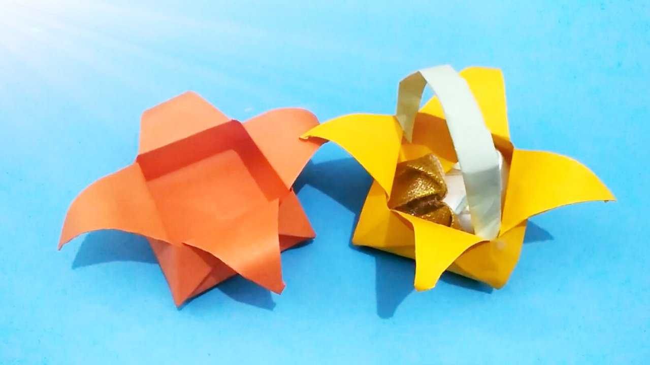 迷你小篮子折叠方法可以收纳很多小东西小伙伴都喜欢