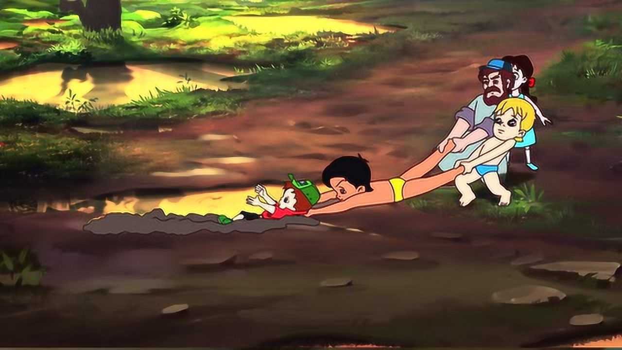 海尔兄弟克鲁德陷入泥潭生死一线啊