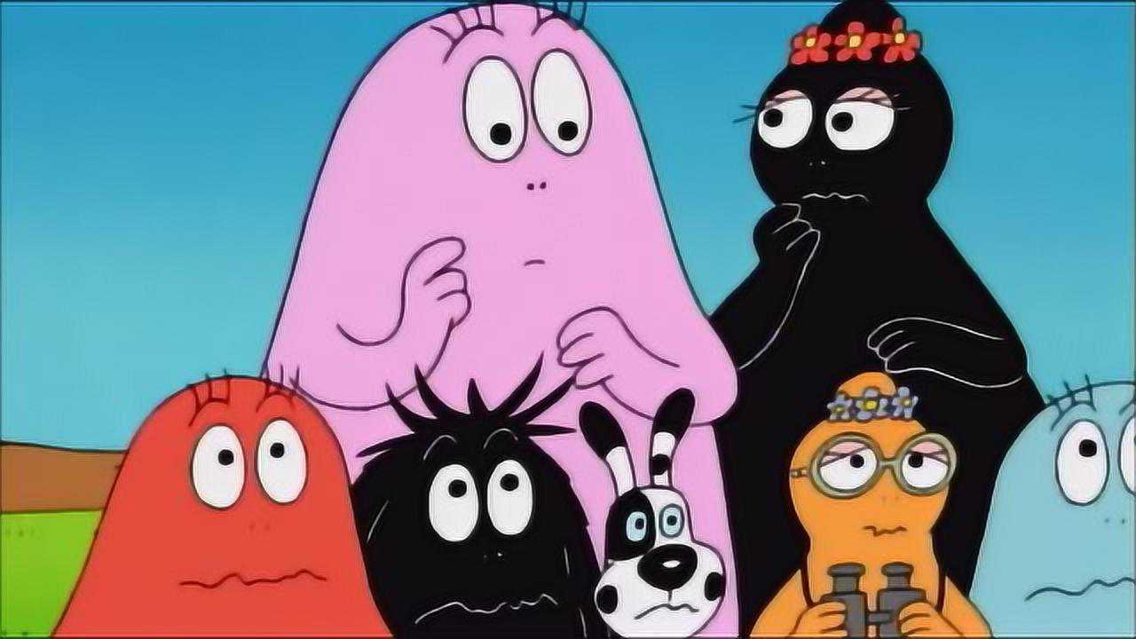 巴巴爸爸一家发现了只了伤的野牛正准备帮助它