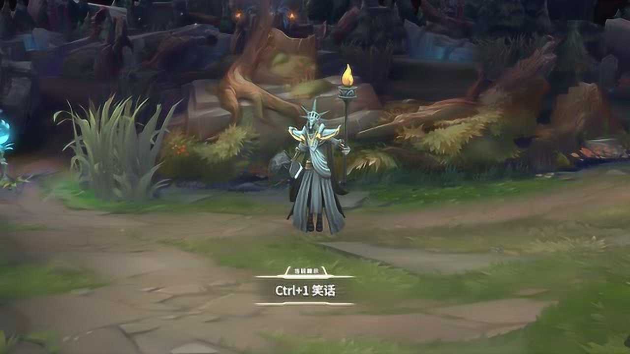 卡尔萨斯-自由女神皮肤效果展示_腾讯视频