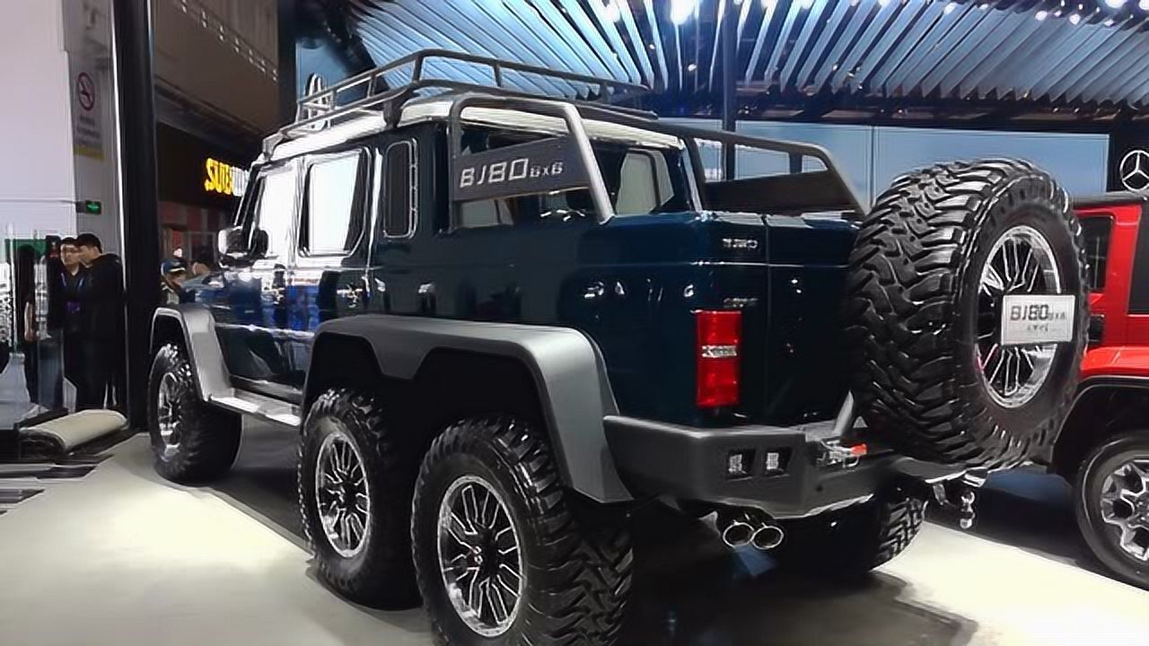 北京车展上最霸气的bj806x6皮卡