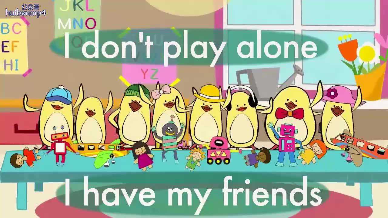 英文原版FriendsSong朋友儿歌英文超清动画_高清1080P在线观看平台_腾讯视频