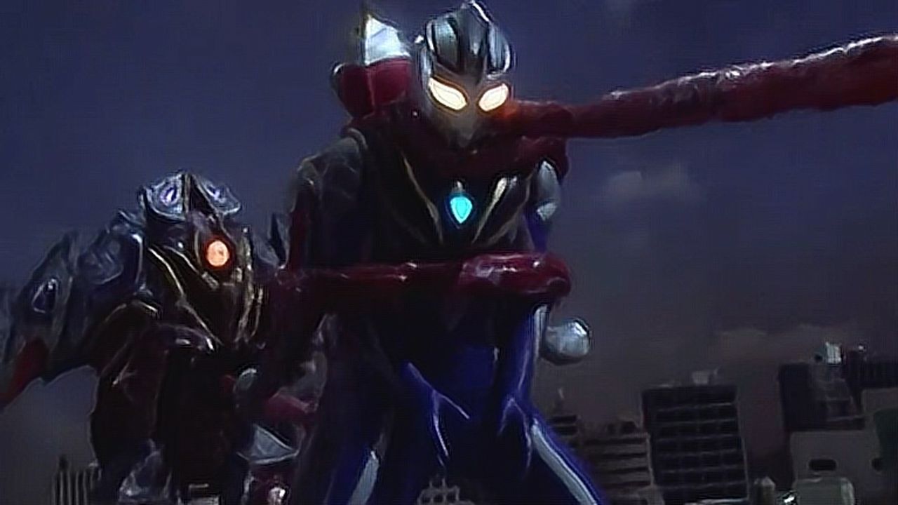 盖亚奥特曼地球末日天使降临盖亚阿古茹vs破灭魔虫盖扎德比西