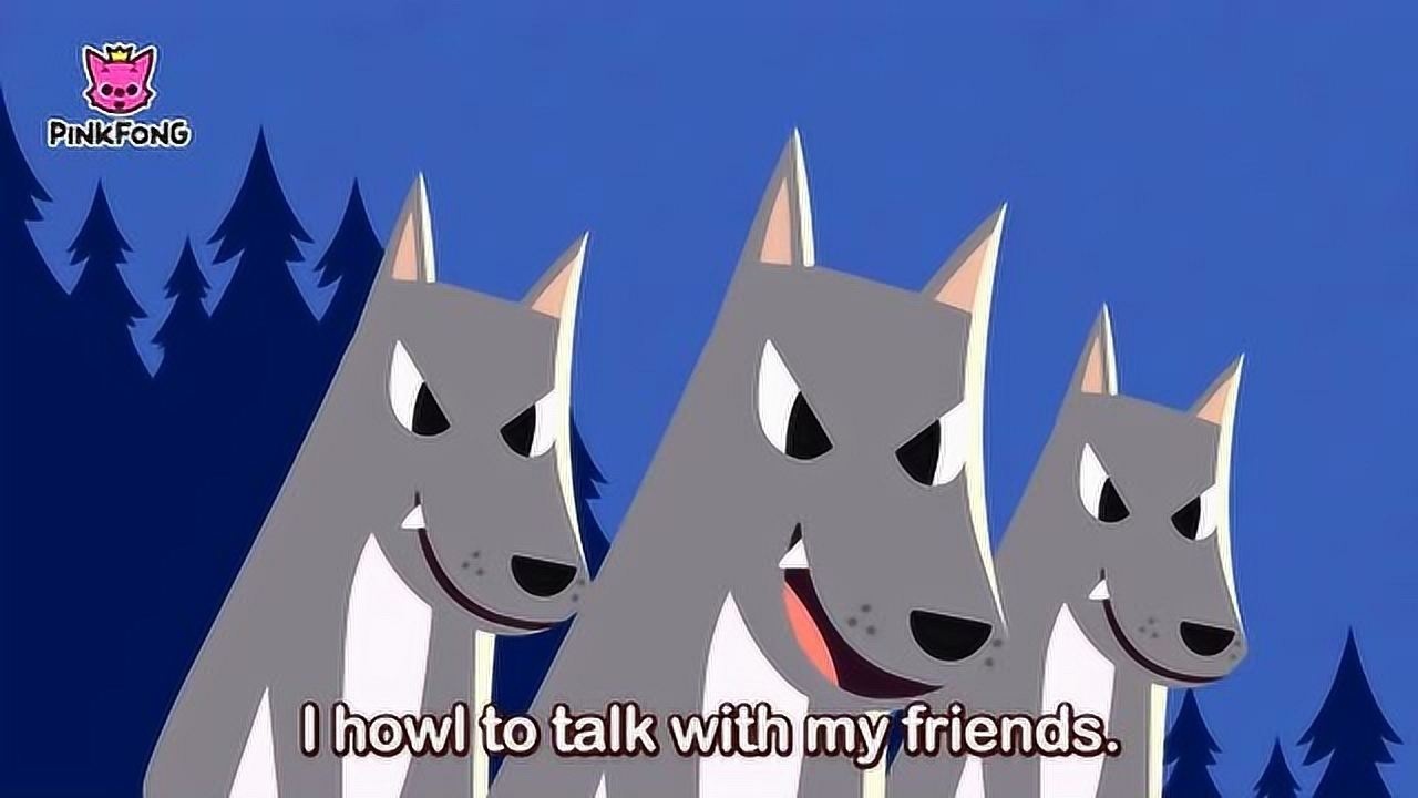 英文韵律儿歌:night animals,认识这些夜晚的动物们!_腾讯视频