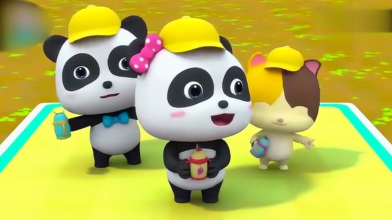 宝宝巴士早教儿歌:咕噜咕噜 多喝水_腾讯视频
