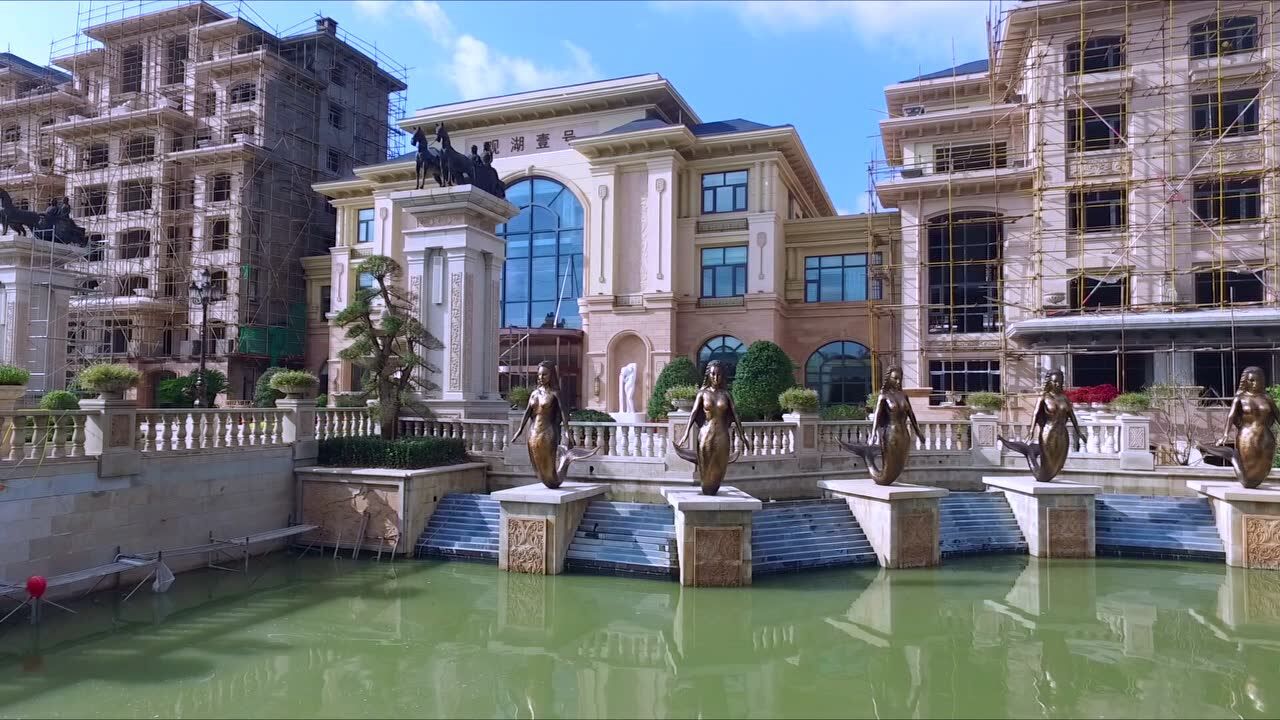 永城观湖壹号实景拍摄