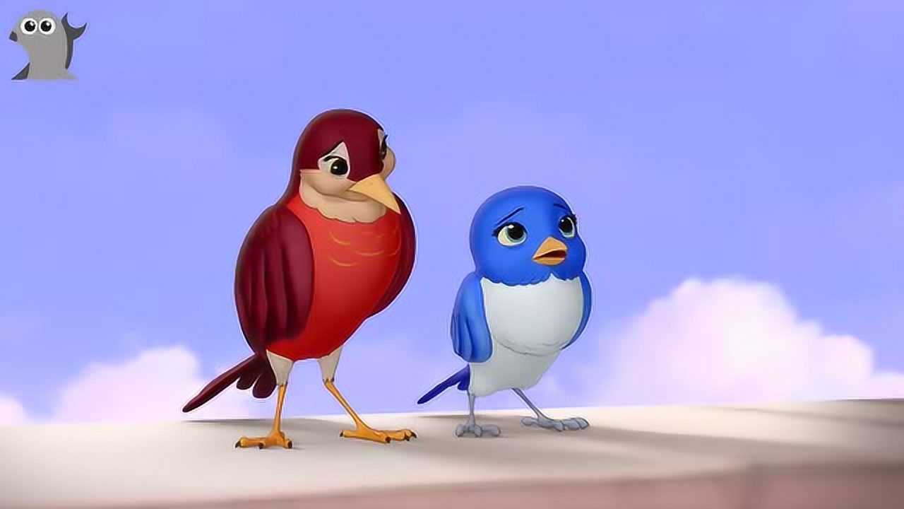 小公主苏菲亚这两只小鸟站在高处好像在说着些什么