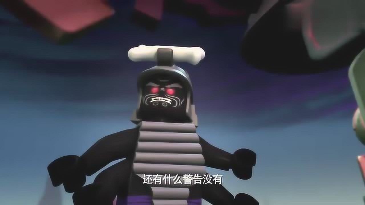 乐高幻影忍者加满都启动决战之钟忍者们大战石像军团营救居民