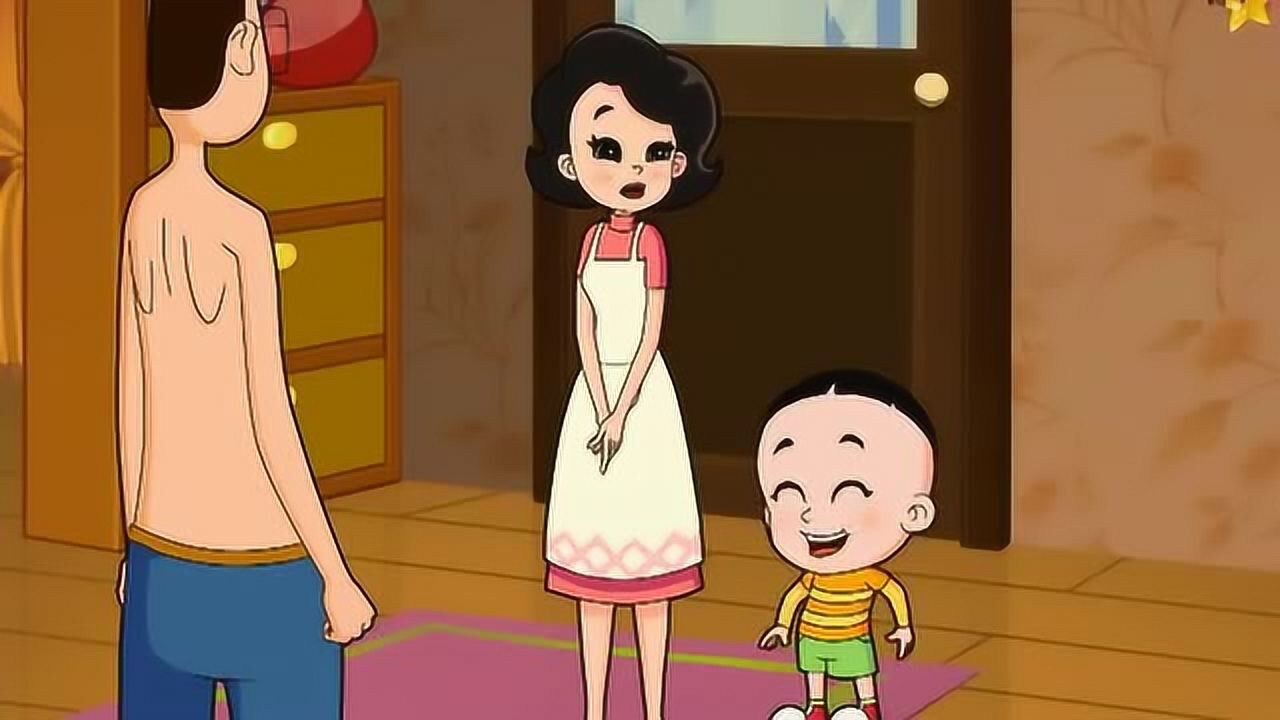 小头爸爸要练成肌肉男拿下健美冠军