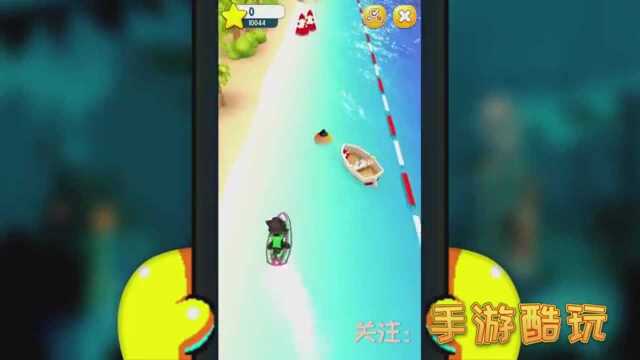 汤姆猫的摩托艇 Talking Tom Jetski DAY4 游戏演练 手游酷