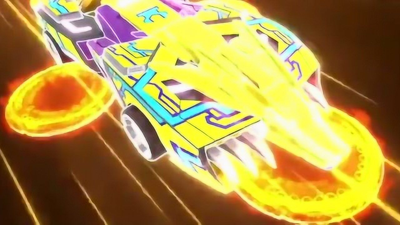 爆裂飞车3猎天魄第一次变形一招就把炼狱秒了