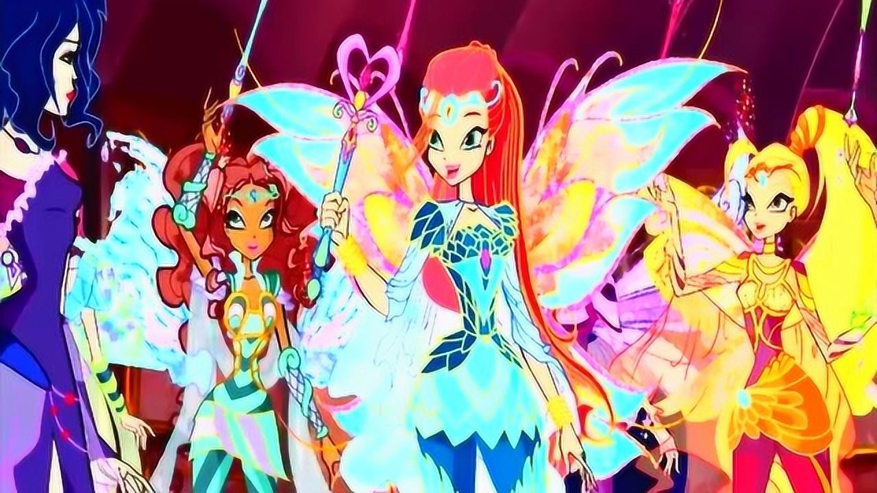 魔法俏佳人打败了女巫仙灵们成功得到了神奇的魔法棒