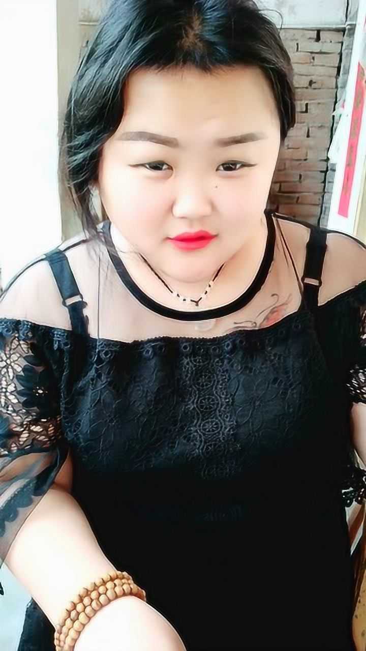 200斤胖妞这身材绝对的大体格