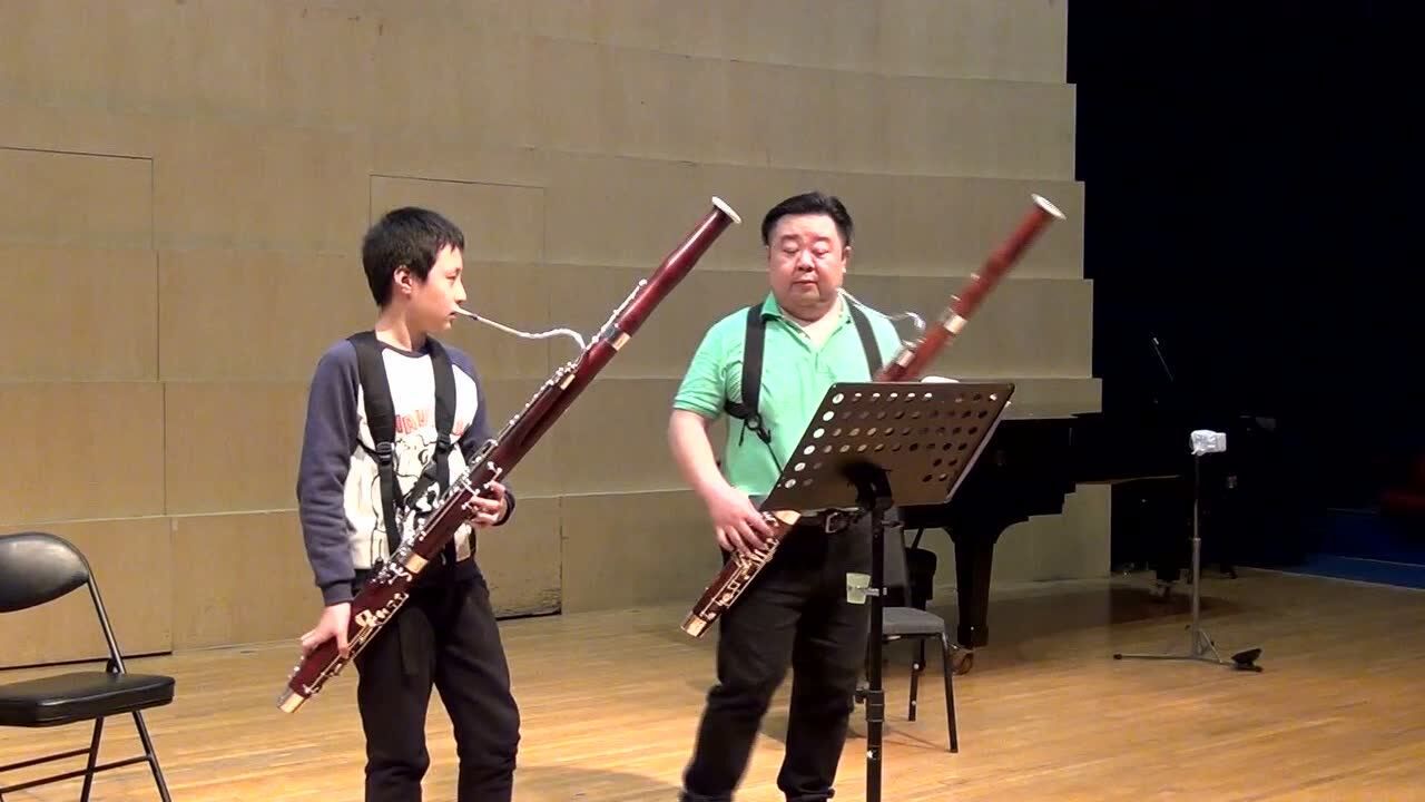 巴松艺术节大师课(七) 泰勒曼f小调奏鸣曲