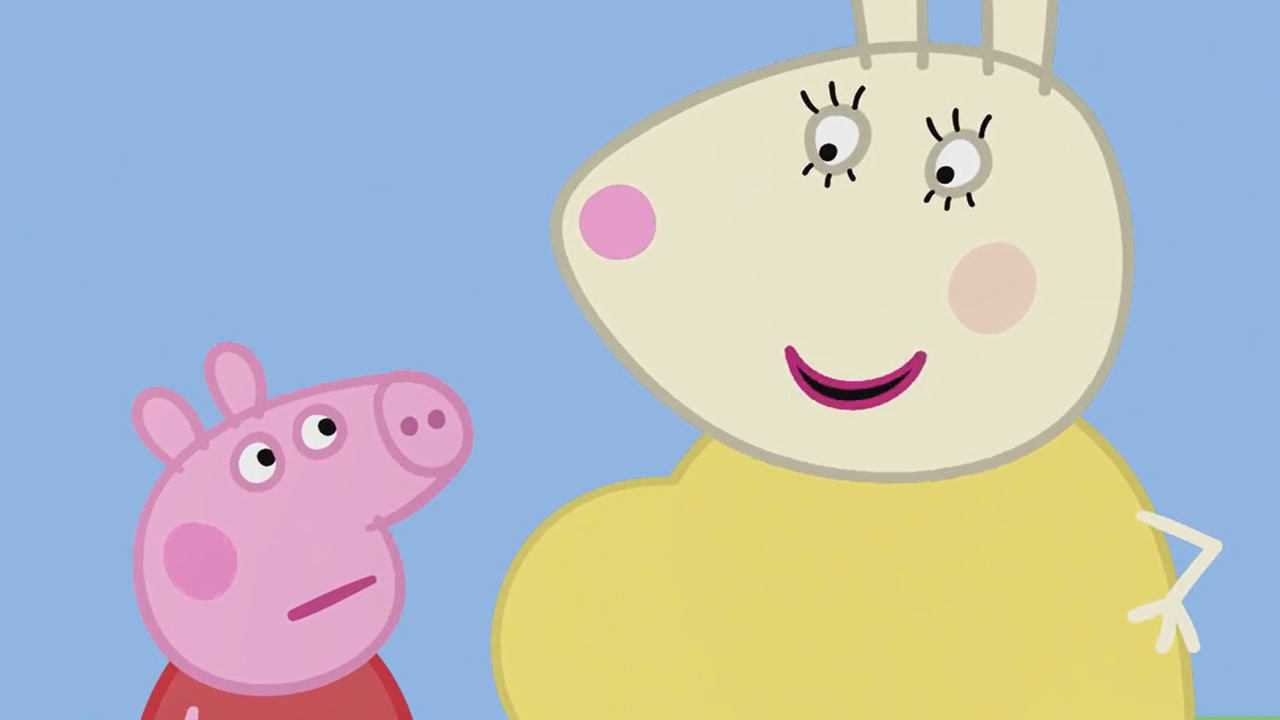 小猪佩奇发现兔妈妈的肚子是隆起的,这是为什么呢?