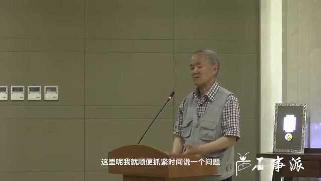 国内著名地质学教授张家志发言, 黄龙玉我们多叫它硅质玉