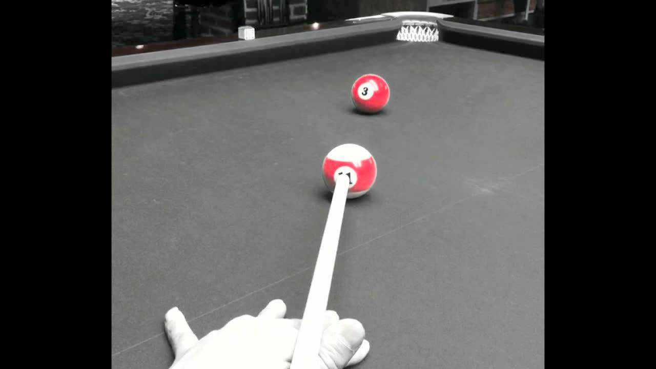 台球:"加塞"后,仍不失准度的小技巧