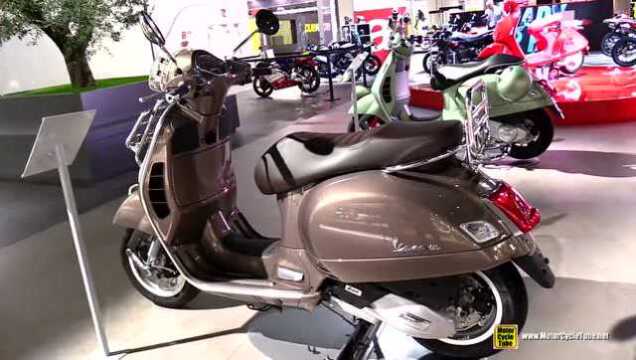 城市代步一流!2018 Vespa GTS Touring 125 ABS踏板摩托车