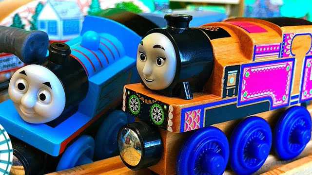 趣味益智学习:大象和托马斯小火车是好朋友_腾讯视频