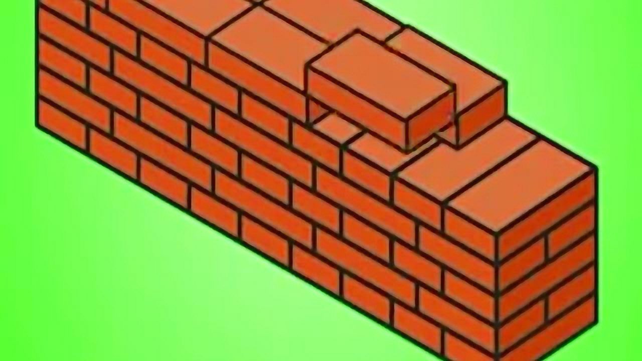 泥瓦工基础知识,一顺一丁24墙砌砖法要领,快来涨知识!