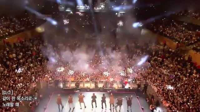 音乐银行音乐节:EXO《Power》现场版,燃爆众人!